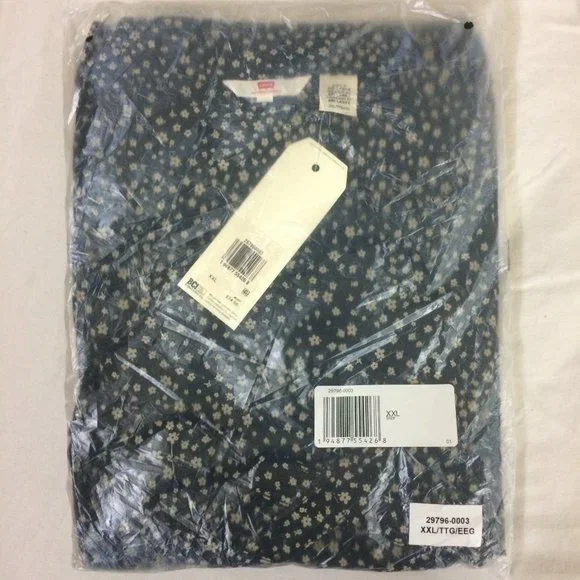 Levi's Cotton Floral Midi Dress XXL - Picture 5 of 7